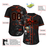Custom Gothic Personalized Authentic Baseball Jersey BSBJ01-E06009
